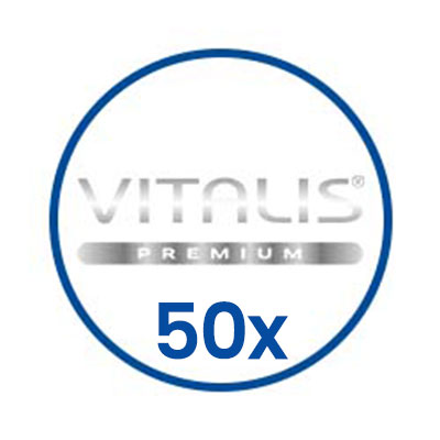 Mešanica Vitalis 50 kondomov